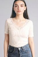 Resim Defacto Kadın T-shirt G9665AX/ER233