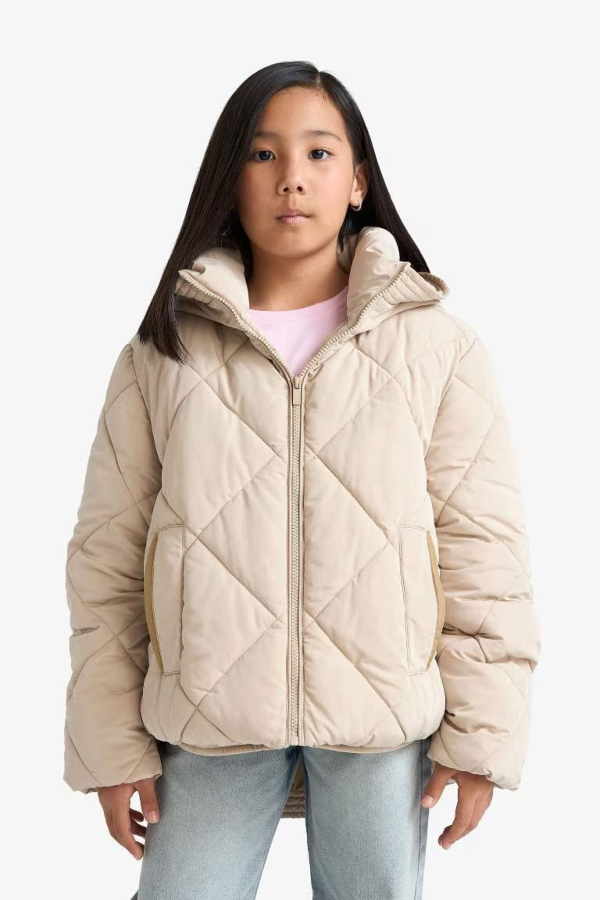 Resim Defacto Kız Çocuk  Mont E9811A8/BG123