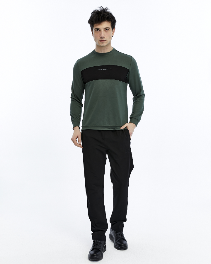 Resim T06ER-84669  Düz Paça  Erkek Eşofman Alt