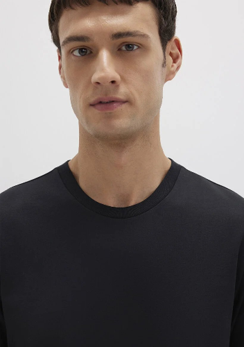 Resim Mavi Kısa Kol Erkek T-Shirt M066483-900