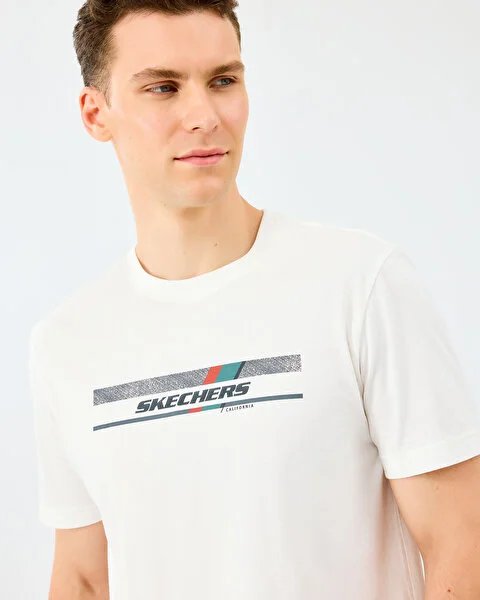 Resim Skechers M Light Fabric Erkek T-shirt S2520114-3855