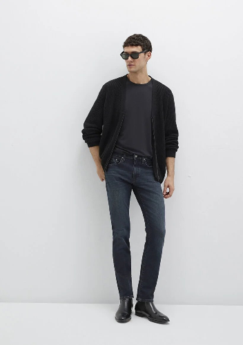 Resim Mavi Jake Erkek Jean Pantolon M0042287868