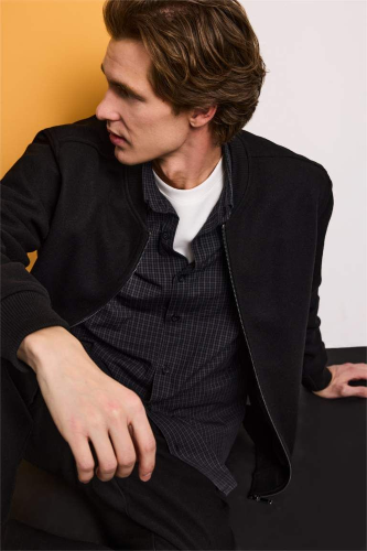 Resim Defacto Erkek Mont F7750AX/BK27