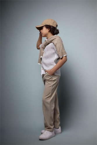 Resim Defacto Erkek Çocuk Kanvas Pantolon G3836A8/BG609