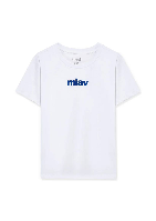 Resim Mavi Miav Baskılı Erkek Çocuk T-Shirt M66332620