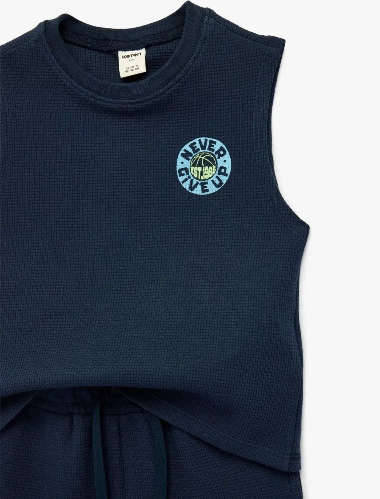 Resim Koton Erkek Bebek Şort Takım 6SMB10100TK