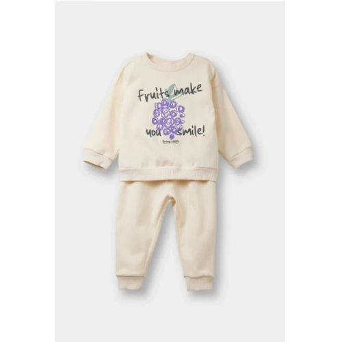 Resim Defacto Kız Bebek  Sweat Takım F0559A5/ER42