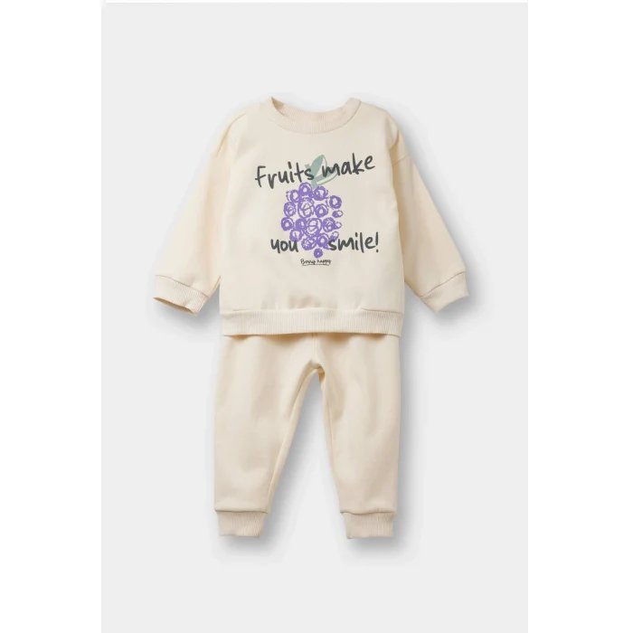 Resim Defacto Kız Bebek  Sweat Takım F0559A5/ER42