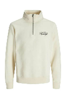 Resim Jack & Jones Jjmakoto Halfzip Sweat Erkek Sweat 12278608
