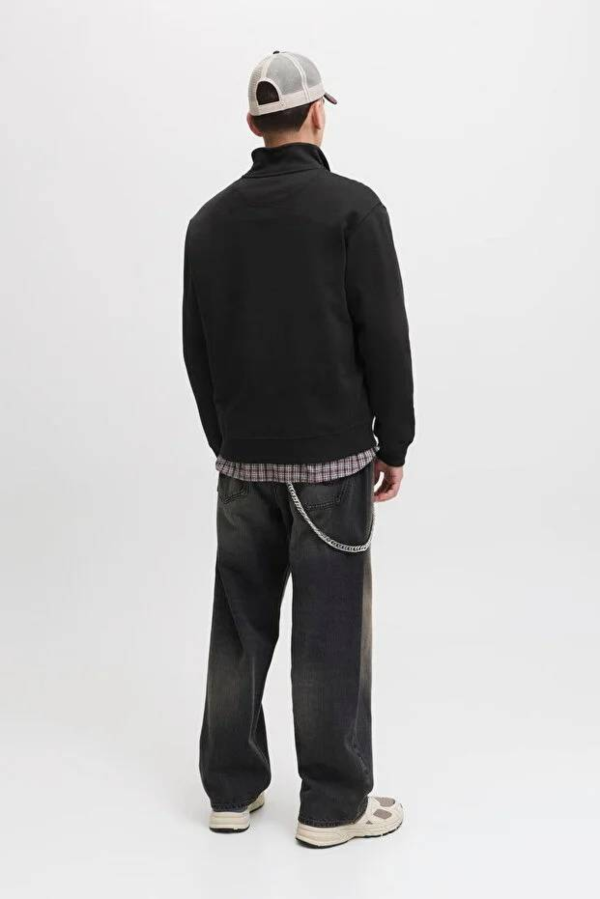 Resim Jack & Jones Jornorrebro Emb Sweat High Neck Sn Erkek Sweat 12282899