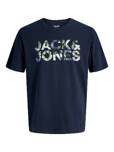 Resim Jack & Jones Jjejeff Logo Tee Ss Sn Erkek T-shirt 12288536