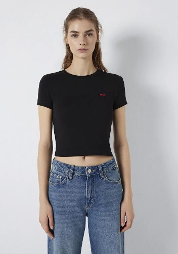 Resim Mavi Kadın T-shirt M1613848-900