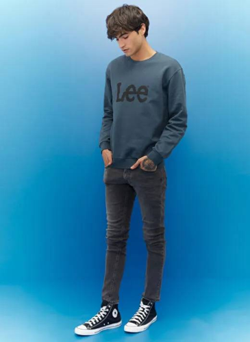 Resim Lee Big Logo Erkek Sweat L80Xtjtg