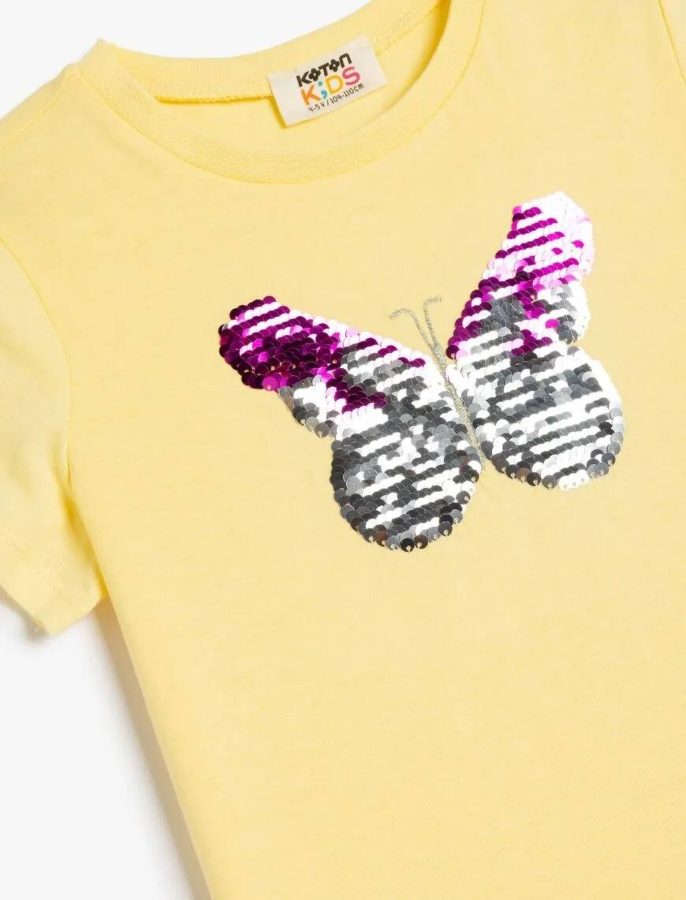 Resim Koton Kız Çocuk T-shirt 5SKG10059AK