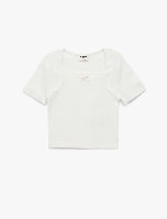 Resim Koton Kız Çocuk T-shirt 6SKG10188AK