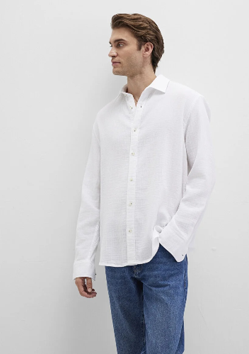 Resim Mavi Erkek Uzun Kol Gömlek M0211518-620