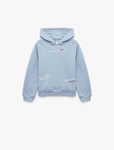 Resim Koton Kız Çocuk Sweat 6Wkg10201Ak