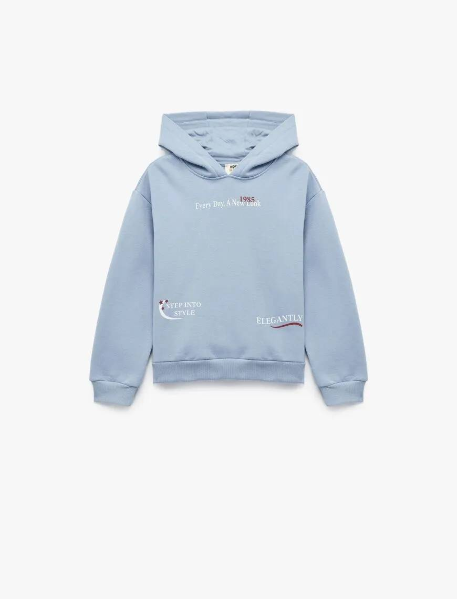 Resim Koton Kız Çocuk Sweat 6Wkg10201Ak