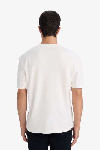 Resim Defacto Erkek T-shirt E7961AX/WT32