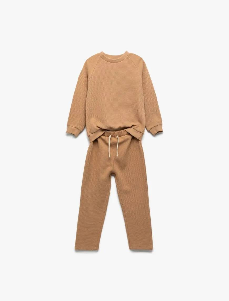 Resim Koton Erkek Bebek Sweat Takım 6Wmb10056Tk