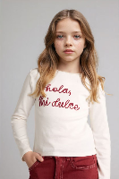 Resim Defacto Kız Çocuk T-shirt G8462A8/ER105