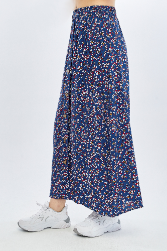 Resim Viole&More Kadın Etek Uzun Önden Düğmeli