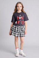 Resim Defacto Kız Çocuk Etek H0723A8/BK27