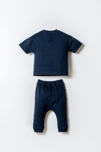 Resim U.S. Polo Assn Bebek Erkek Bebek Şort Takım USB2916