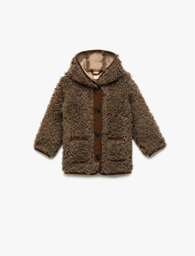 Resim Koton Kız Bebek Mont 6WMG20010AW