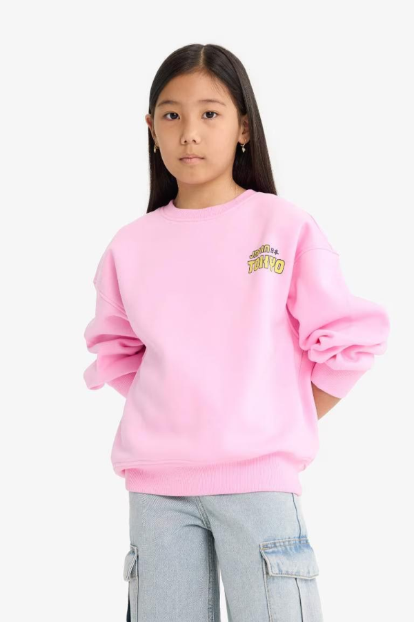 Resim Defacto Kız Çocuk  Sweat E6781A8/PN666