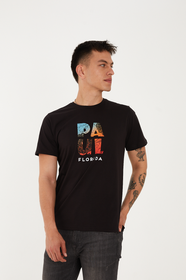 Resim Paul&More T-002 Florida Erkek T-Shirt