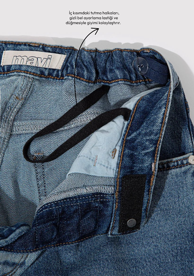 Resim Mavi James Erkek Jean Pantolon M0042490985