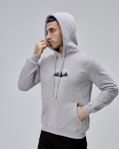 Resim Paul&More Erkek Sweat Model 4 Kapşonlu