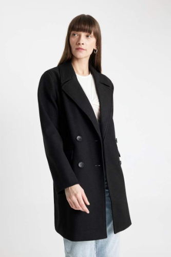 Resim Defacto Kadın Kaban A0922AX/BK27