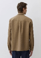 Resim Mavi Uzun Kol Erkek Gömlek M0211650-70378