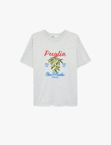 Resim Koton Kadın T-shirt 6SAK50032EK