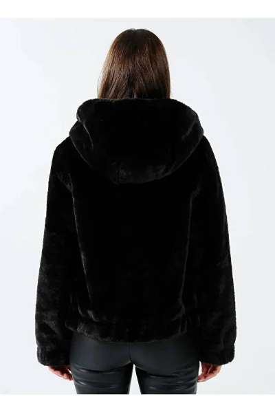 Resim Only Onlvida Fur Hooded Jacket Cc Otw Mont 15260047