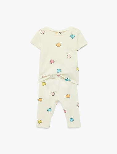 Resim Koton Kız Bebek T-shirt 6smg10036ak