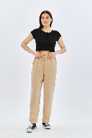 Resim Viole&More Kadın Kanvas Pantolon 3065