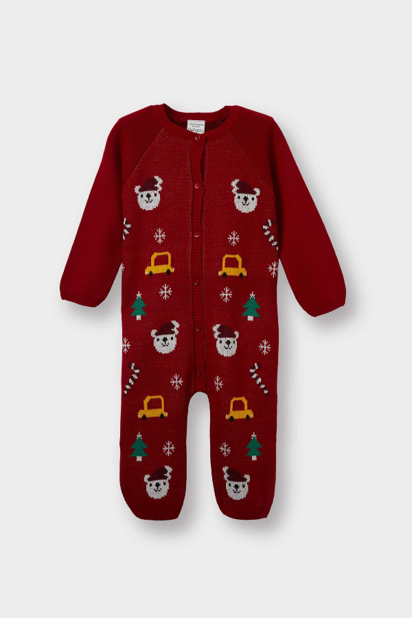 Resim Defacto Erkek Bebek Tulum F3235A5/RD79