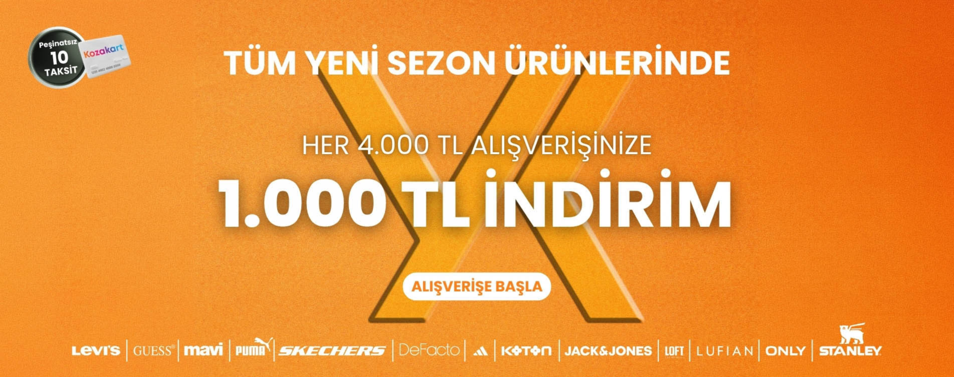 4000 TL'ye 1000 TL İndirim
