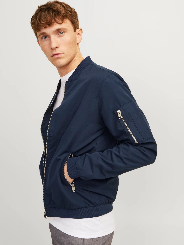 Resim Jack & Jones Jjerush Bomber Noos Erkek Mont 12165203