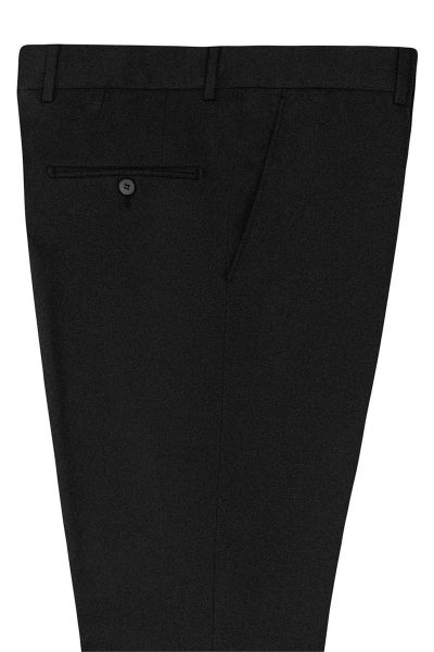 Resim Süvari Erkek Regular Kalıp  Polyester Viskoz Düz Pantolon PN1014400381