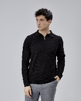 Resim Paul&More Erkek Triko Kazak 17271 Fermuarlı Polo