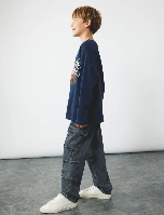 Resim Koton Erkek Çocuk Jean Pantolon 6WKB40037TD