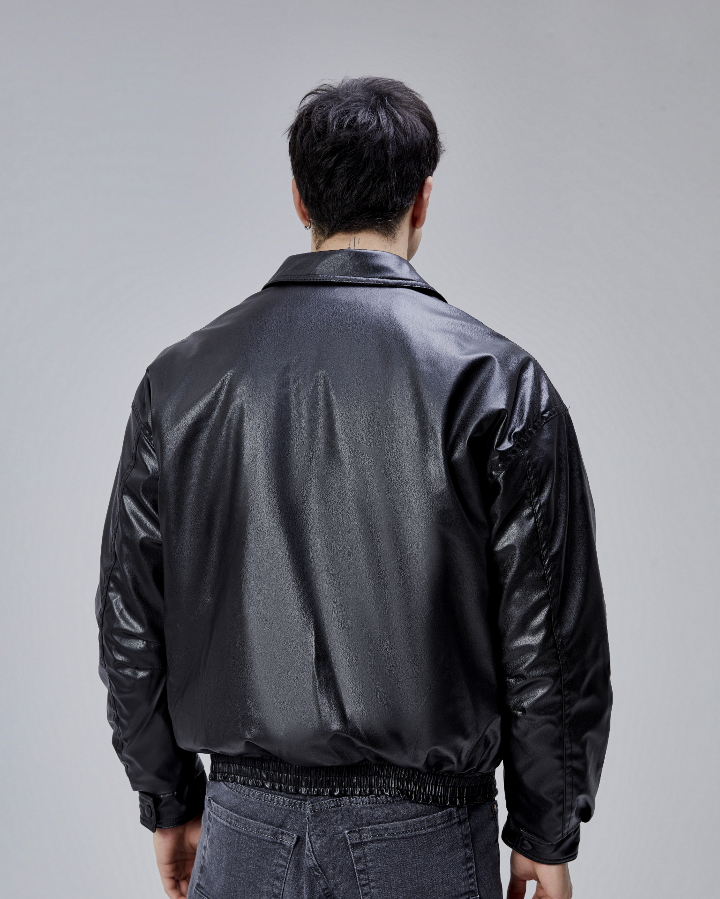 Resim Yenikoza Erkek Deri Mont ve Ceket