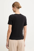 Resim Guess Athleisure  Kadın  T-shirt V6RI17KD741-JBLK Sonıa Cn Ss T-Shırt