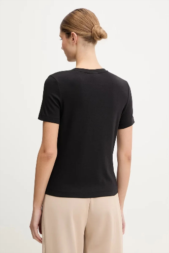 Resim Guess Athleisure  Kadın  T-shirt V6RI17KD741-JBLK Sonıa Cn Ss T-Shırt