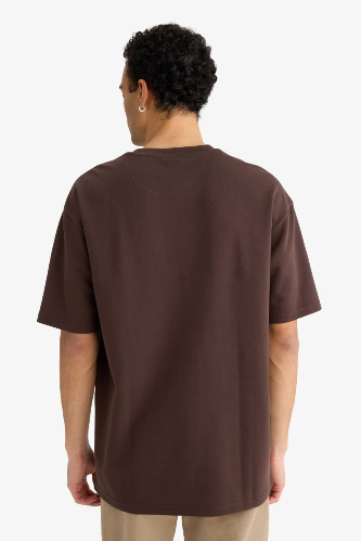 Resim Defacto Erkek T-shirt F8097AX/BN192