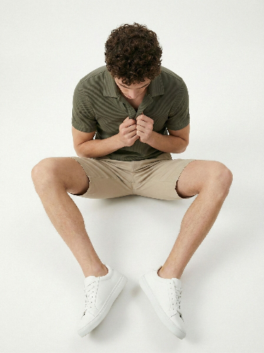 Resim Loft Polo Erkek T-shirt LF2043668